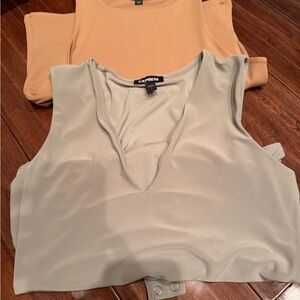 Express Women's tank and body suit bundle